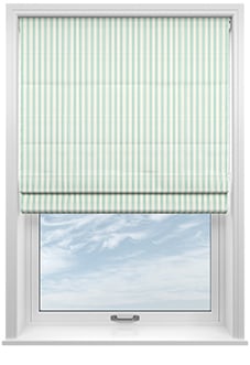 The British Stripe Co. Mary, London No.2 - Roman Blind